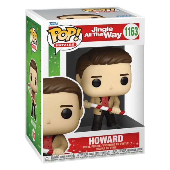 Jingle All The Way Funko Pop #1163 Howard vinyl figure NIB - Picture 1 of 2